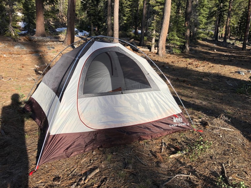 rei co-op camp dome 4 - your standard two-pole, criss-cross design. the camp dome is an easy...