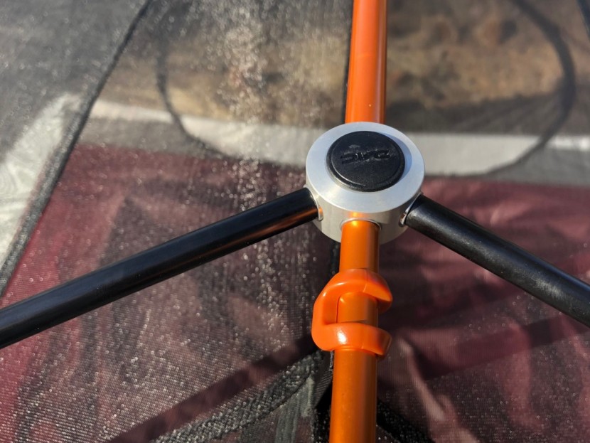 rei co-op half dome 4 plus - the half dome 4 plus has a two-hubbed pole design that gives it a...