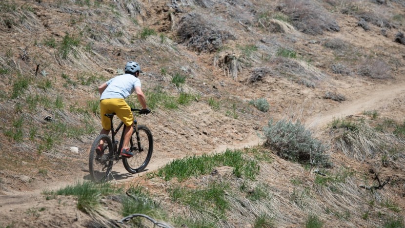 kona satori - it feels a little sluggish at times, but the steeper angles of the...