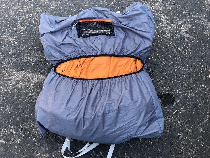 big agnes titan 6 mtnglo - the titan 6 mtnglo storage bag is split into two, roomy pouches that...
