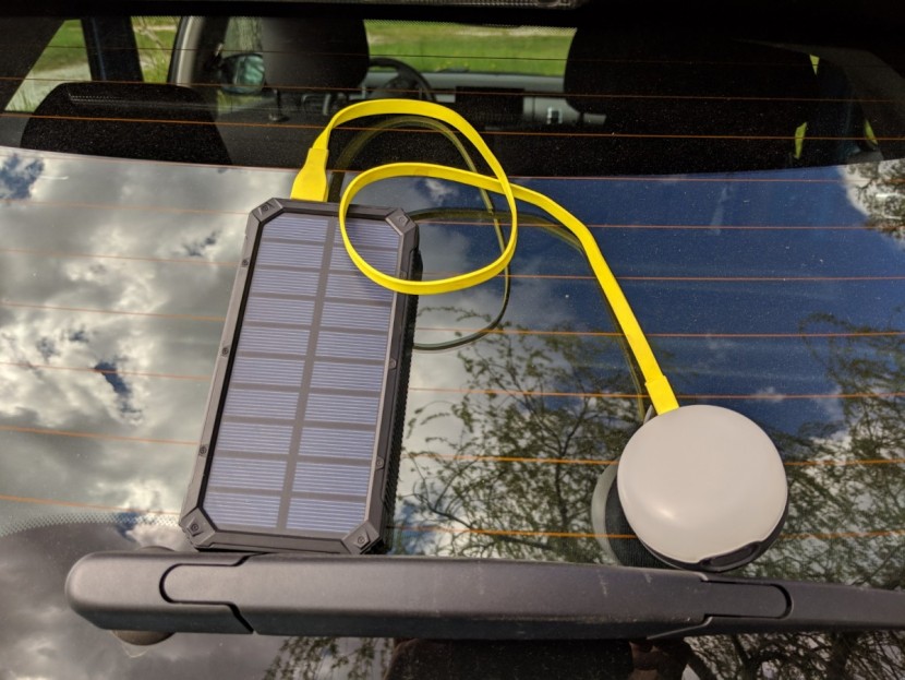 renogy 15,000mah - the renogy was efficient when charging this small lantern - another...