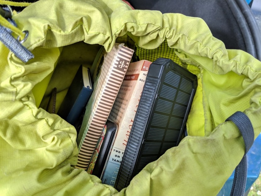 renogy 15,000mah - the renogy is about the size of a small journal or book, making it...