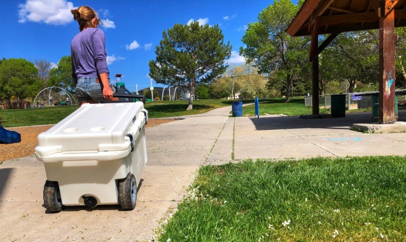 pelican elite wheeled - we aren't the biggest fans of this enormous wheeled cooler, and...