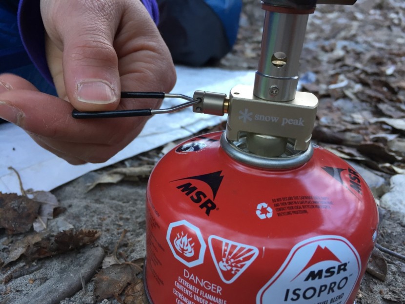 snow peak litemax - a wire control like this one has become a standard feature on all...