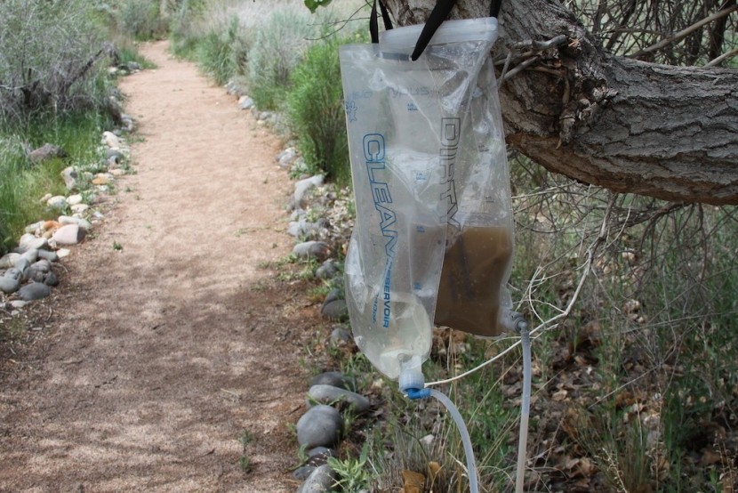 platypus gravityworks - this filtration system is easy to use and can turn gross water into...