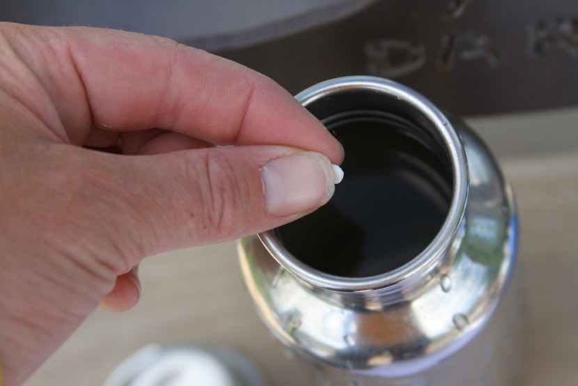 simple and easy. just add the msr tablets to water.