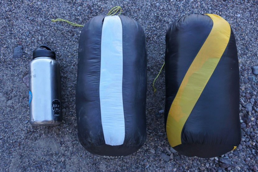 sierra designs cloud 20 - the sierra designs backcountry bed (left) and cloud (right) both...