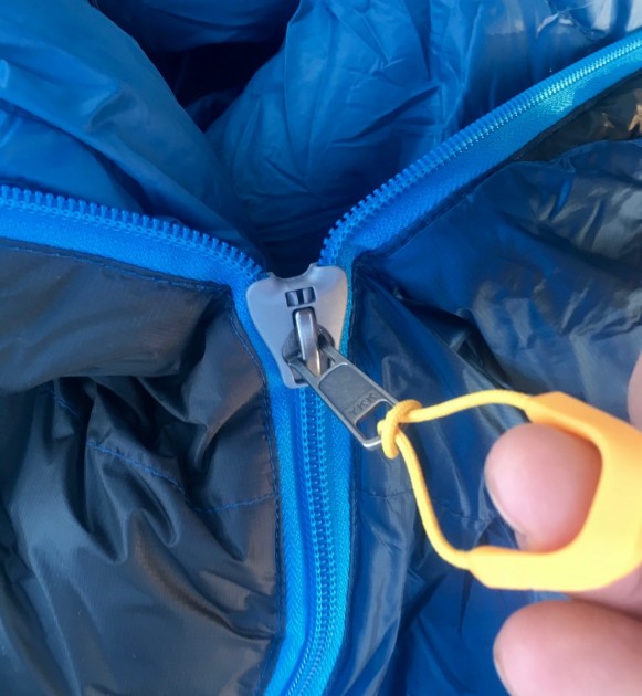 rei co-op igneo 25 - the igneo is one of only a few sleeping bags we tested with zipper...