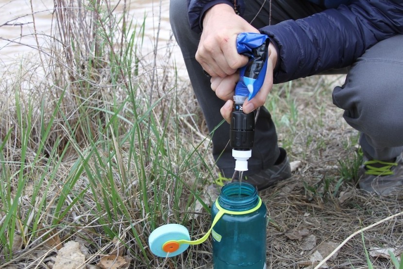 of all the on-the-go water filtration systems we tested, this one...