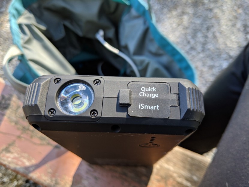 ravpower 25,000mah - shown above is the ismart usb port which often failed to deliver a...