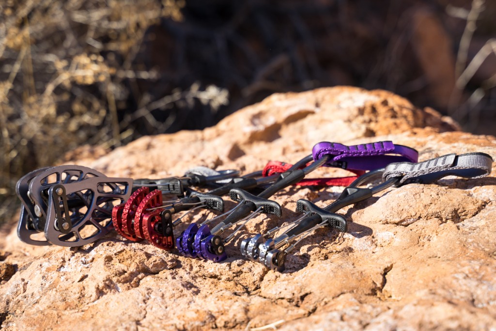 black diamond camalot - though only four sizes are shown here, bd c4s are available 10...