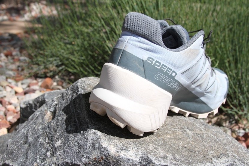 salomon speedcross 5 for women - the heel is bomber offering a ton of protection in the form of...