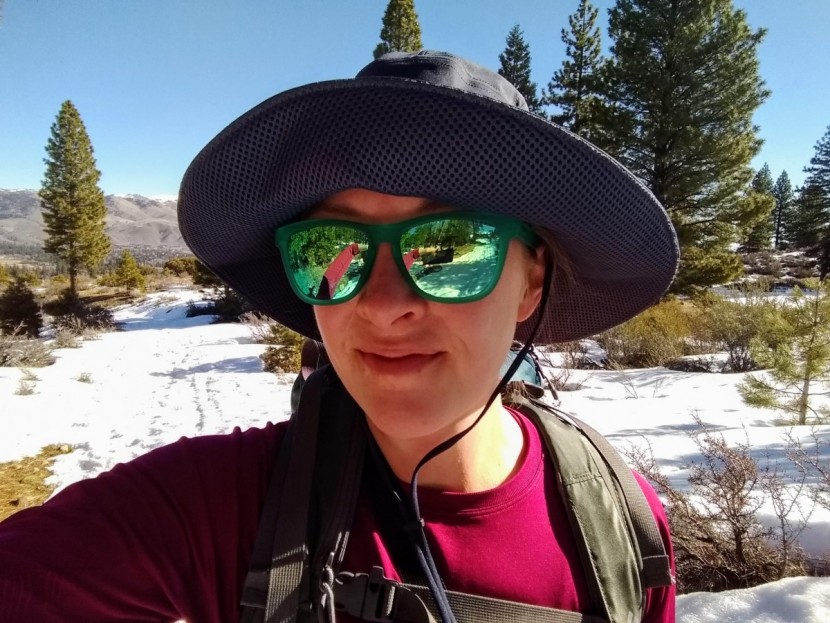 arc'teryx sinsola - the sinsola's front brim makes it hard to take in the view, so...