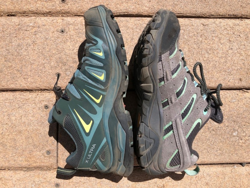 merrell moab 2 wp for women - the slightly long salomon 3 ultra x vs the slightly short merrell...