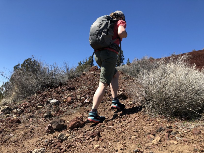 hoka sky arkali for women - the snug but soft upper kept out little rocks and the super...