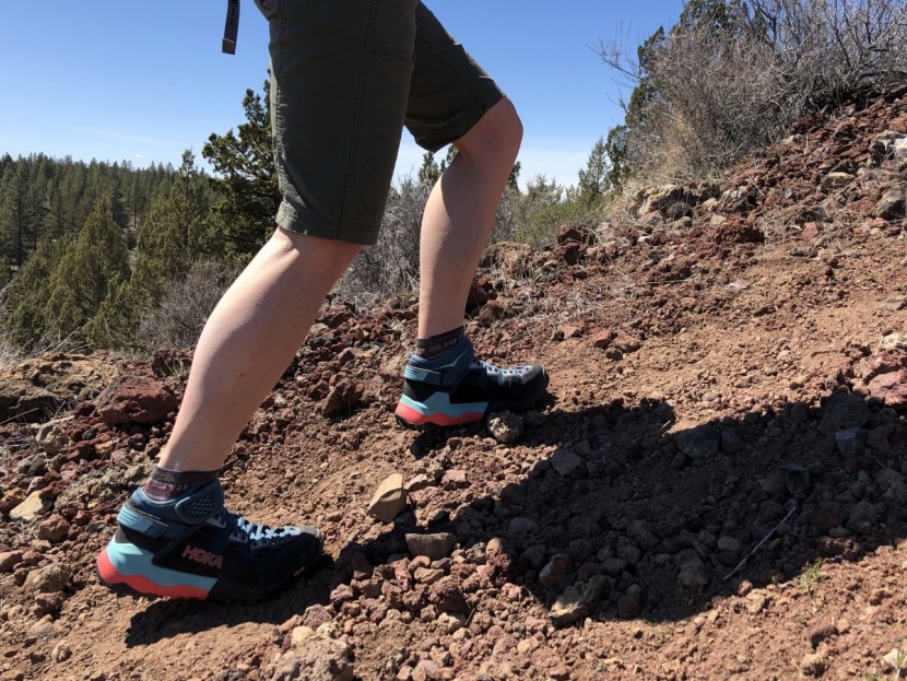 hoka sky arkali for women - yes, this shoe looks beefy. but the sky arkali is protective and...