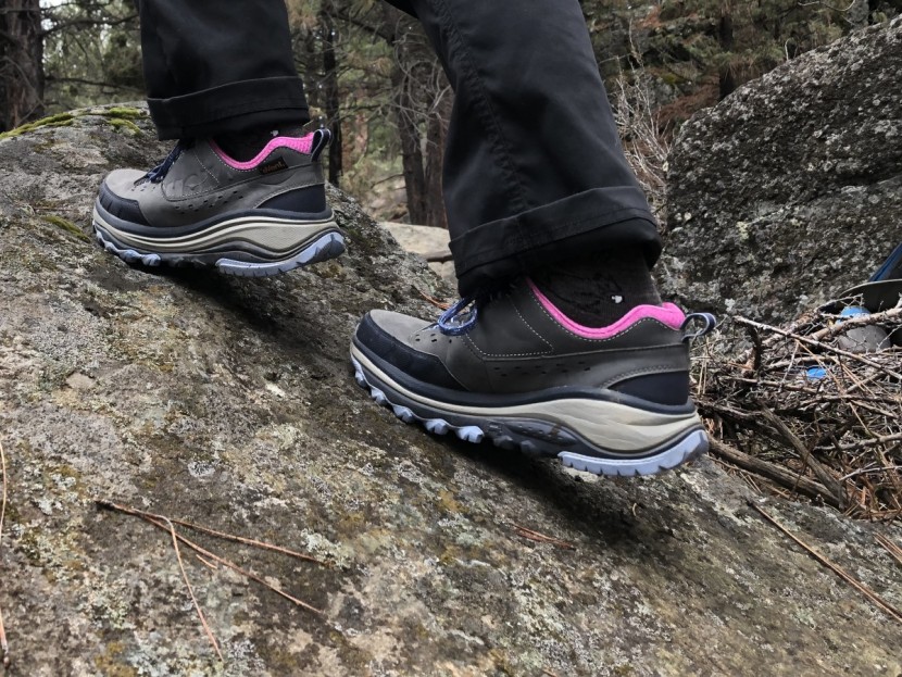 hoka tor summit wp for women - so much exposed eva midsole gives us pause as to the durability of...