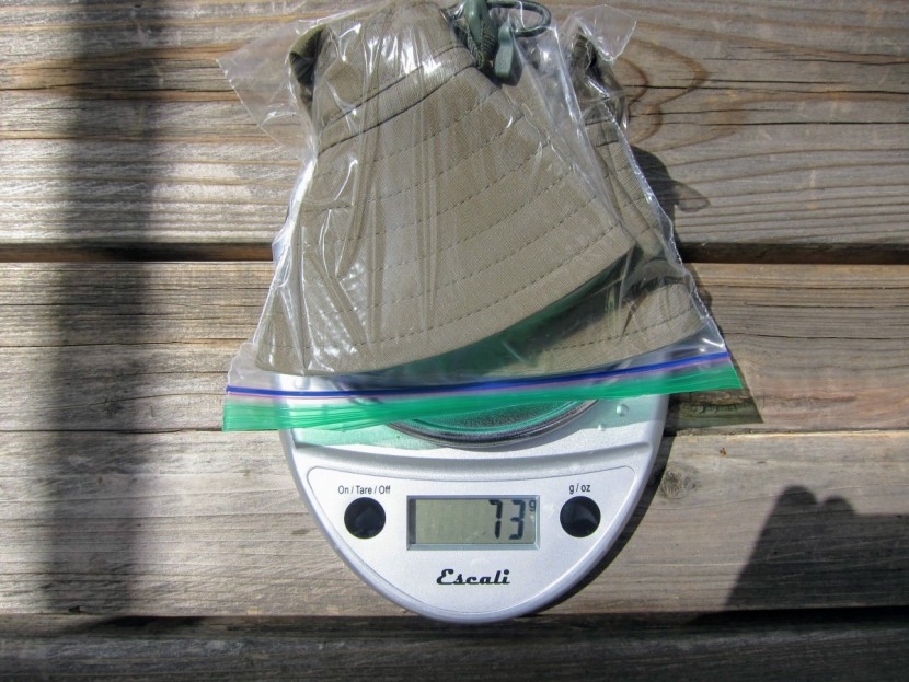 outdoor research helios - the helios is one of the smaller and lighter hats we tested.