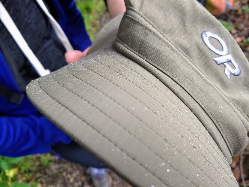 outdoor research helios - though the helios isn't waterproof, it kept us dry on this drizzly...