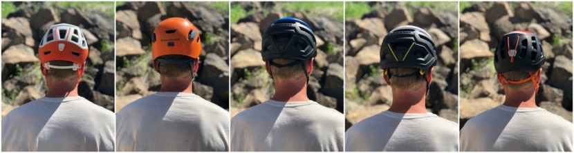 climbing helmet - showing how some of the helmets, including most of our award...