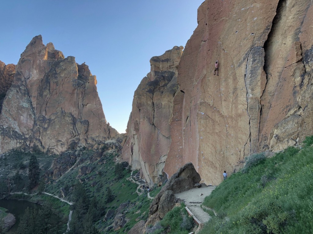 climbing helmet - wearing your helmet is always a good idea, as it can't help you if...