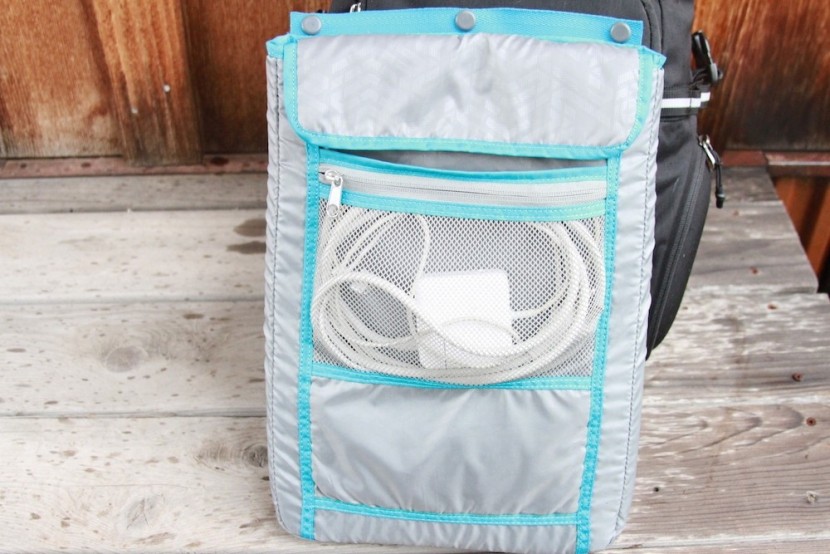 thule pack 'n pedal commuter - the insert is removable and offers two pockets with additional...