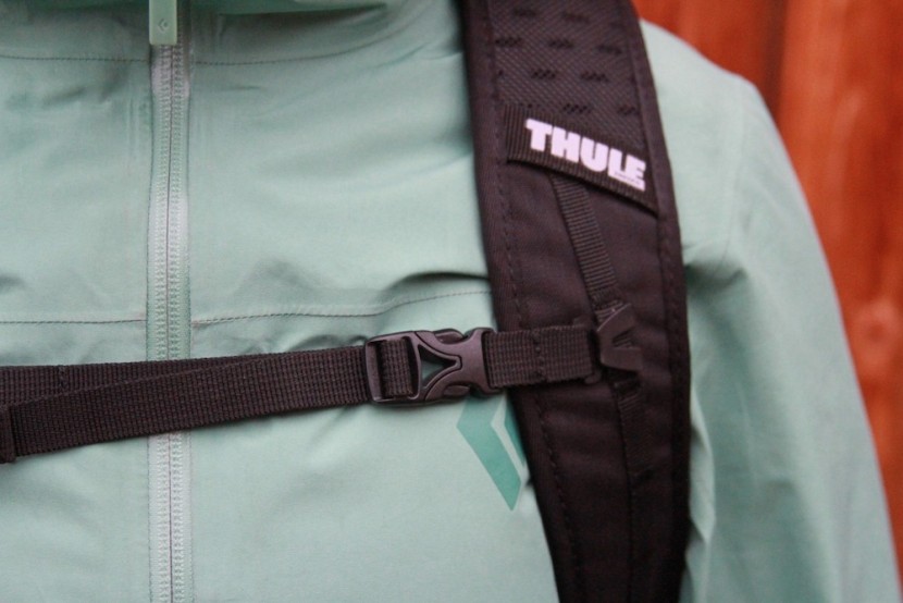 thule pack 'n pedal commuter - the straps are thin, breathable, and comfortable. we also appreciate...