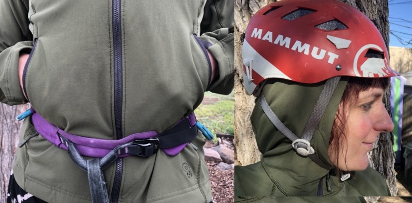 mountain hardwear keele hoody for women - some features of the keele are optimized for climbing, though there...