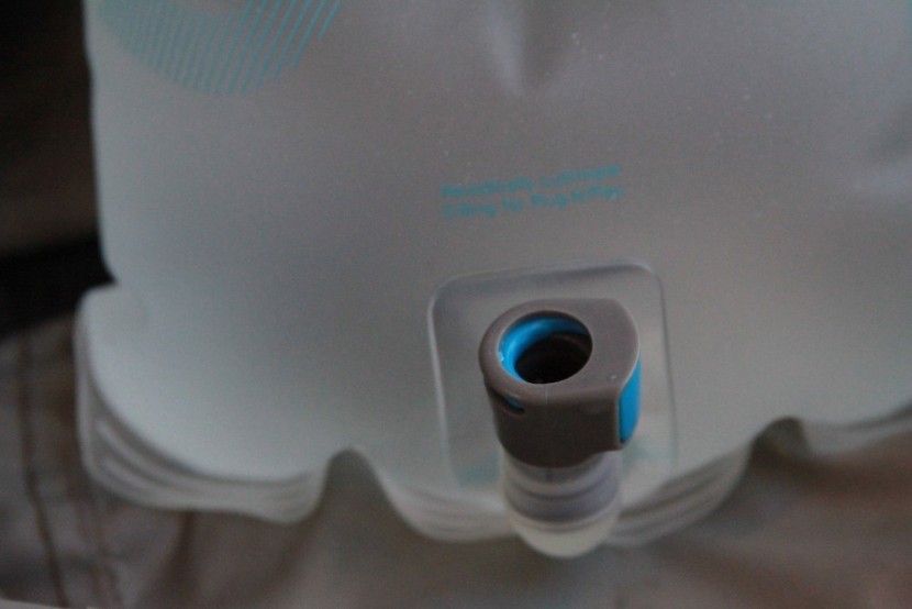 hydration bladder - make sure to periodically lube the o-ring so using the quick connect...