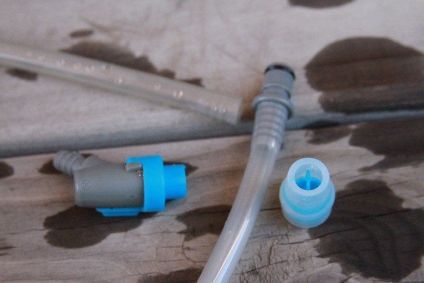 hydration bladder - a look at a deconstructed bite valve that makes cleaning a little...