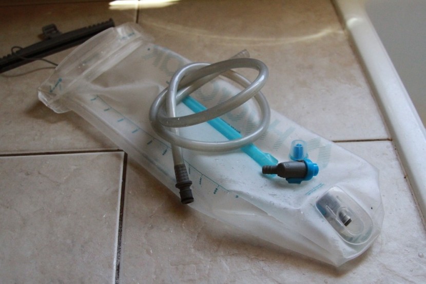 hydration bladder - bladders that are easy to flip inside out and can be deconstructed...