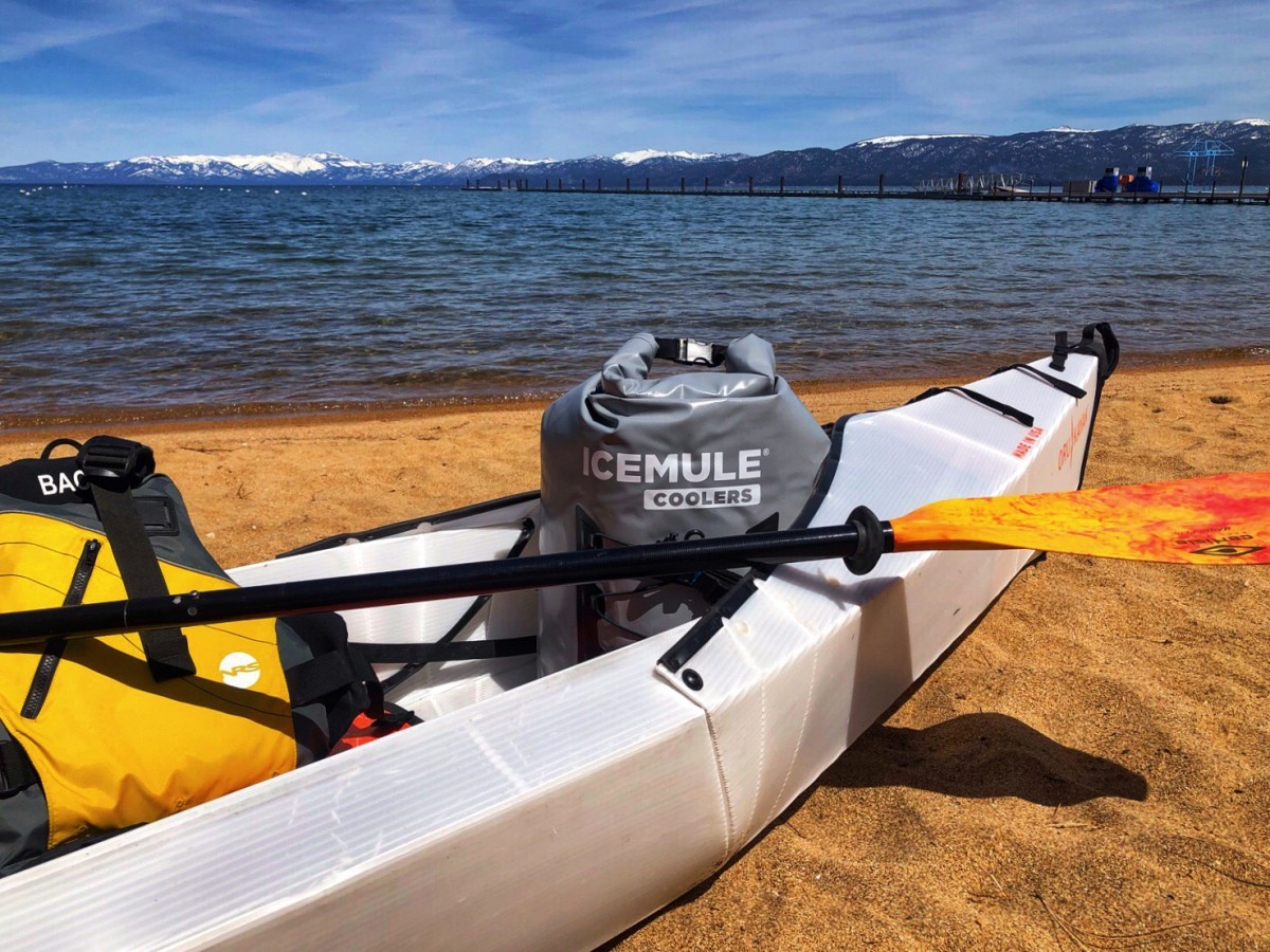 IceMule Pro Review (Even sitting in a puddle all day, it never took on any water.)