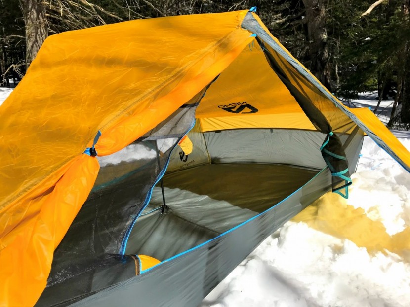 nemo rocket - it's a single wall shelter, but the mesh sides and airy vestibules...