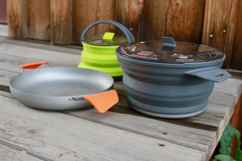 the sea to summit x set 32 in its uncompressed form.