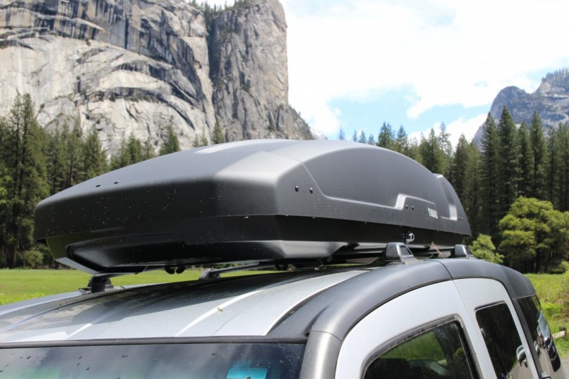 thule force xt xl - after many miles, the force xt hardly showed any signs of use.