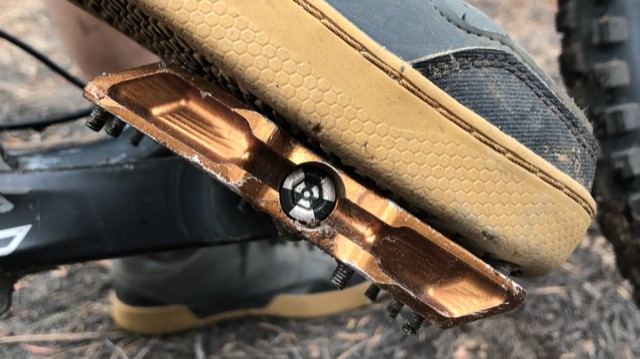 nukeproof horizon pro - this pedal was light on grease when we disassembled but with easy...