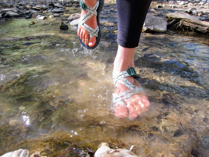 chaco z/volv x2 for women - because it provides great traction and stability, rocky stream...