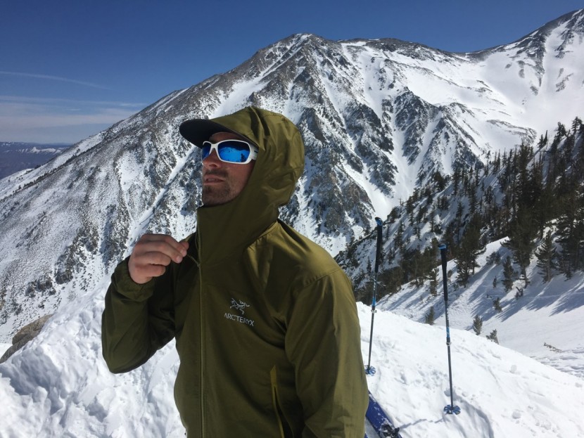 arc'teryx tenquille hoody - the unique no-slip zipper featured on this shell keeps it from...