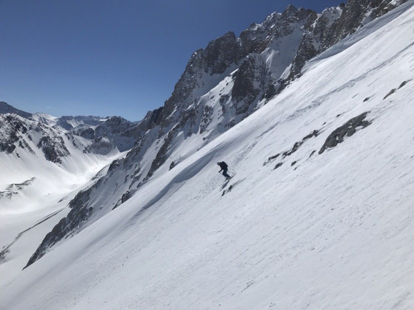 arc'teryx sigma sl anorak - light and fast in the range of light, a great place for this jacket...