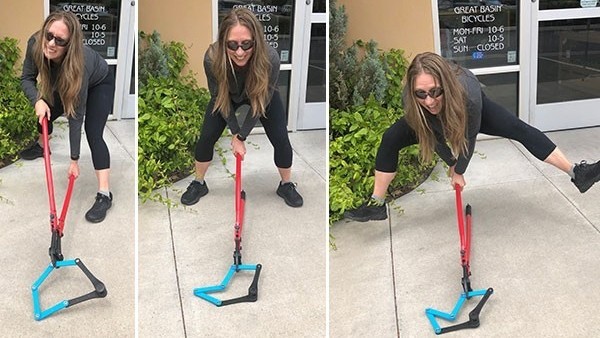 bike lock - don't say we didn't try: our testers put their whole being into...