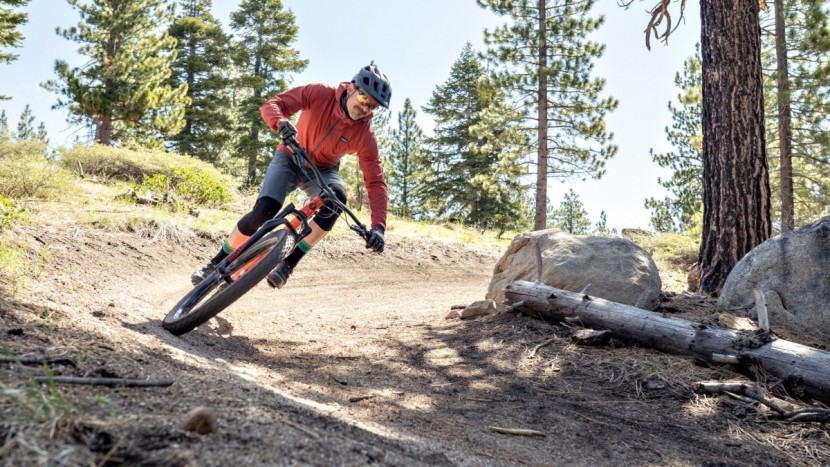 hardtail mountain bike - big beefy tires can make a world of difference on a hardtail because...