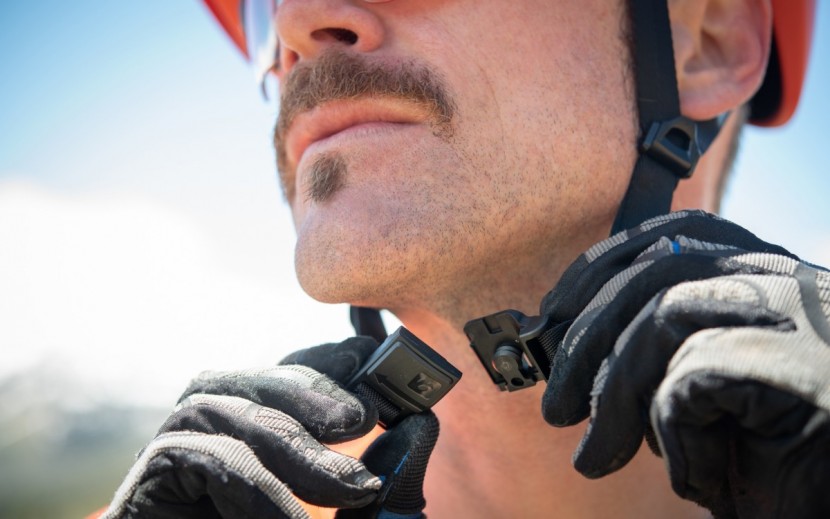 bontrager blaze wavecel - the fidlock magnetic buckle is secure and can be used one-handed if...