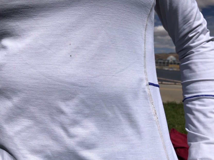 prana eileen long sleeve - we easily picked up little stains on the front of this shirt and the...