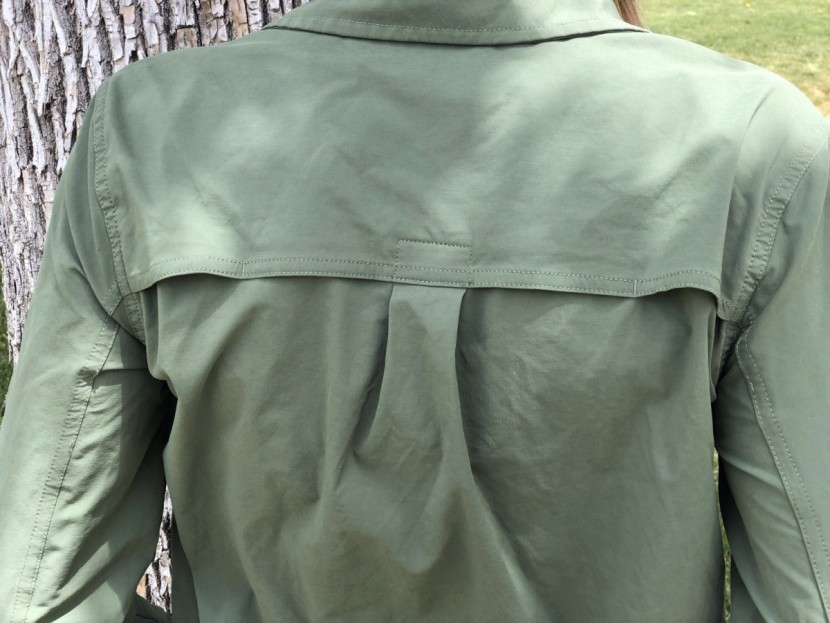 the north face boreaz for women - the back vent is useful and well-reinforced.
