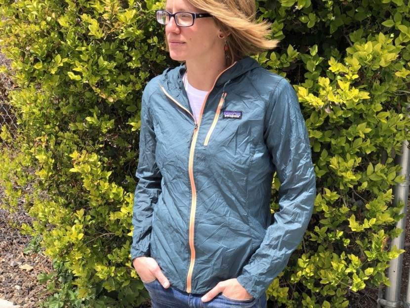 patagonia houdini for women - choosing one of the darker colors helps combat the see-through...