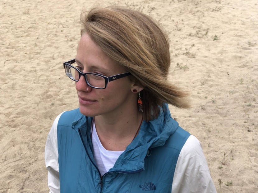 the north face fanorak 2.0 for women - the quarter zip helps with breathability, as does the loose fit.