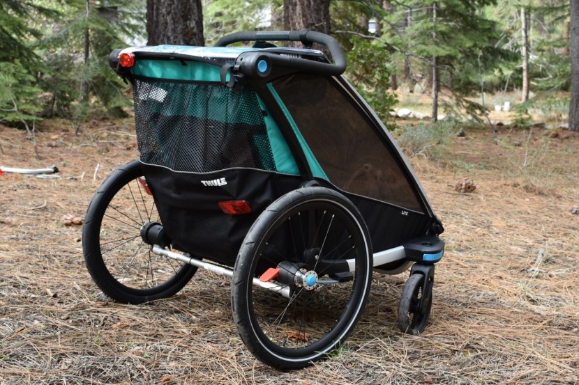thule chariot lite 2 - the open-topped pocket at the back of this model isn't sufficient...