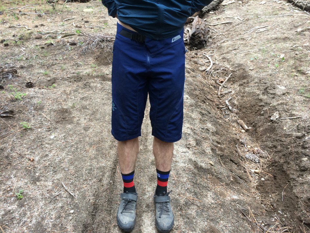 100% airmatic - these shorts are baggy, yet well-designed.