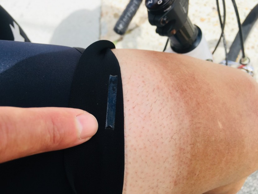 assos t equipe evo - silicone leg grippers are a good solution to slippery legs, but can...