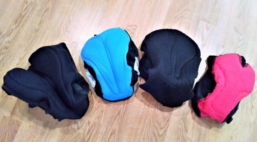 gore wear c5 bib - the gore c5+, in blue, use a thinner, tapered chamois to deliver...